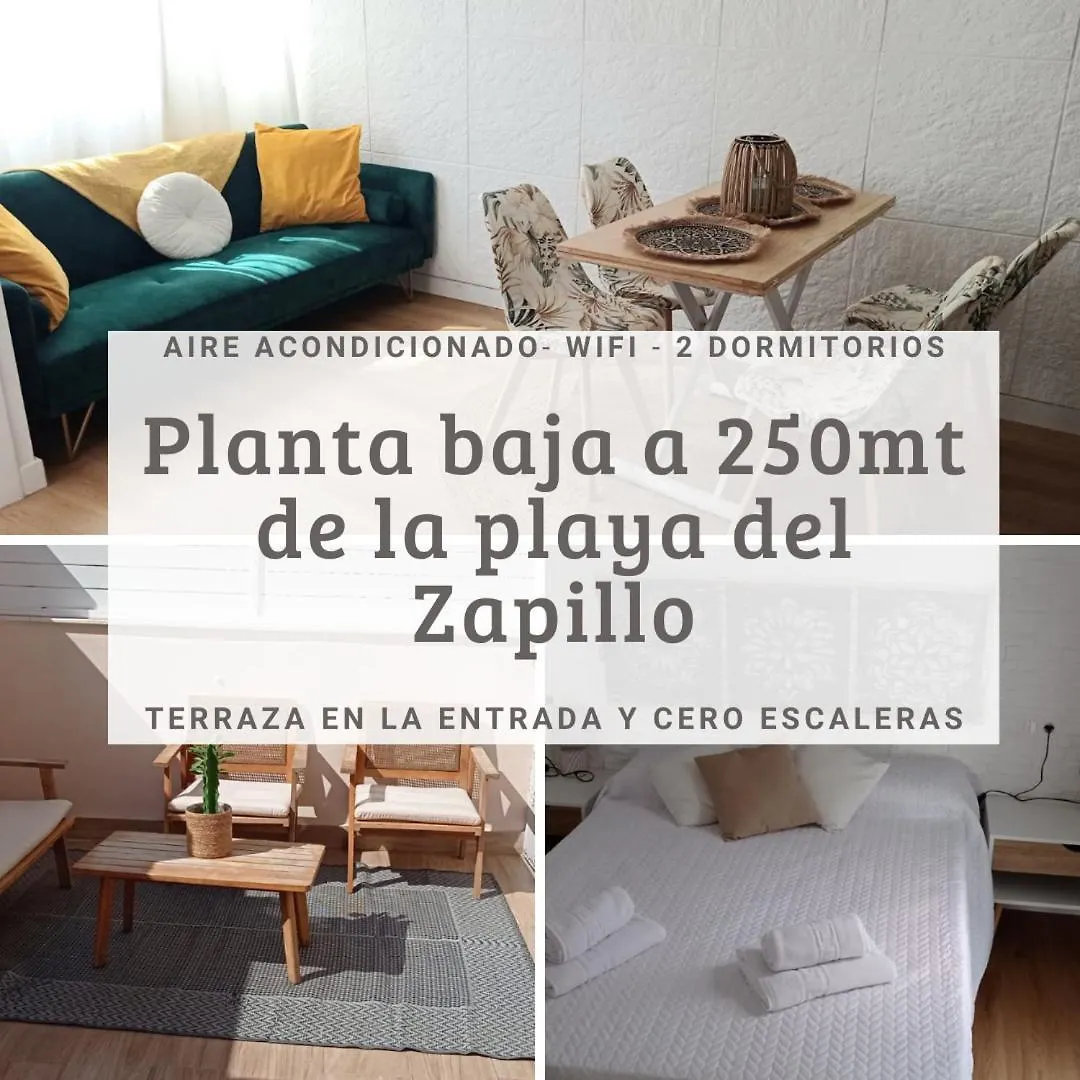 Daire Apartamento De 2 Dormitorios Con 40Mt De Terraza Y A 250Mt De La Playa Del Zapillo Almería